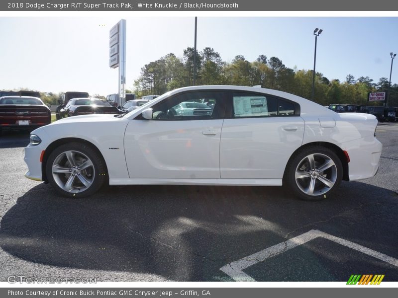 White Knuckle / Black/Houndstooth 2018 Dodge Charger R/T Super Track Pak
