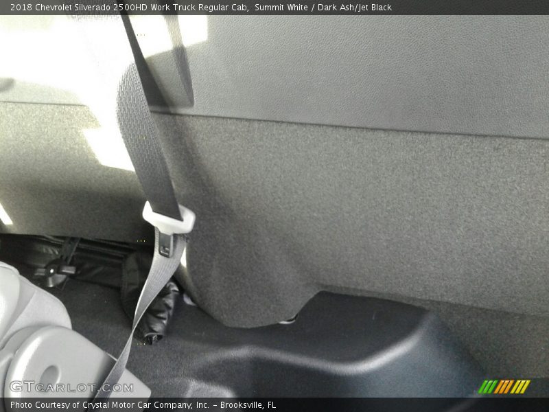 Summit White / Dark Ash/Jet Black 2018 Chevrolet Silverado 2500HD Work Truck Regular Cab