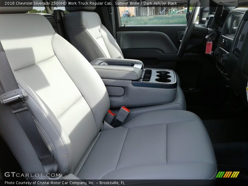 Summit White / Dark Ash/Jet Black 2018 Chevrolet Silverado 2500HD Work Truck Regular Cab
