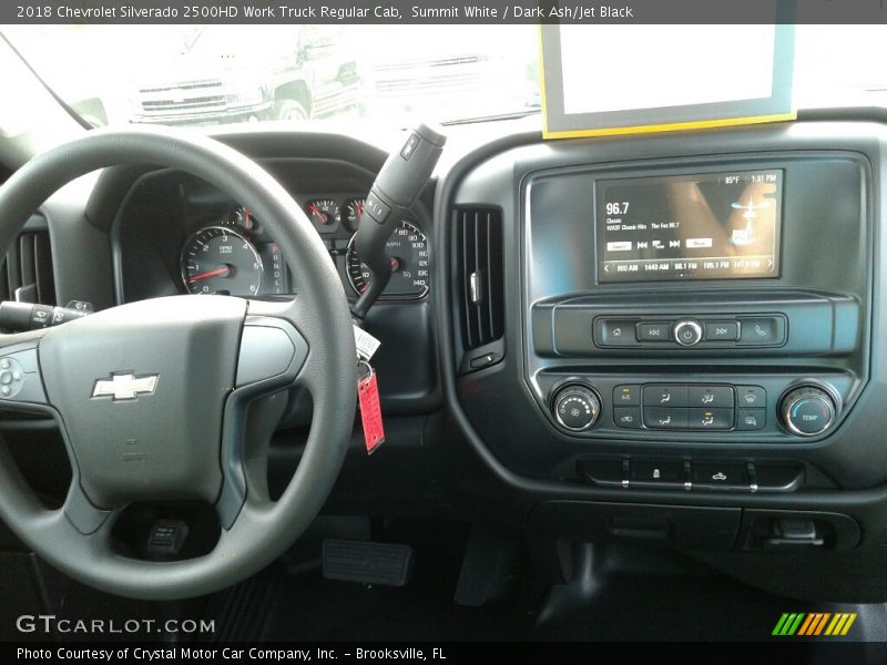 Summit White / Dark Ash/Jet Black 2018 Chevrolet Silverado 2500HD Work Truck Regular Cab