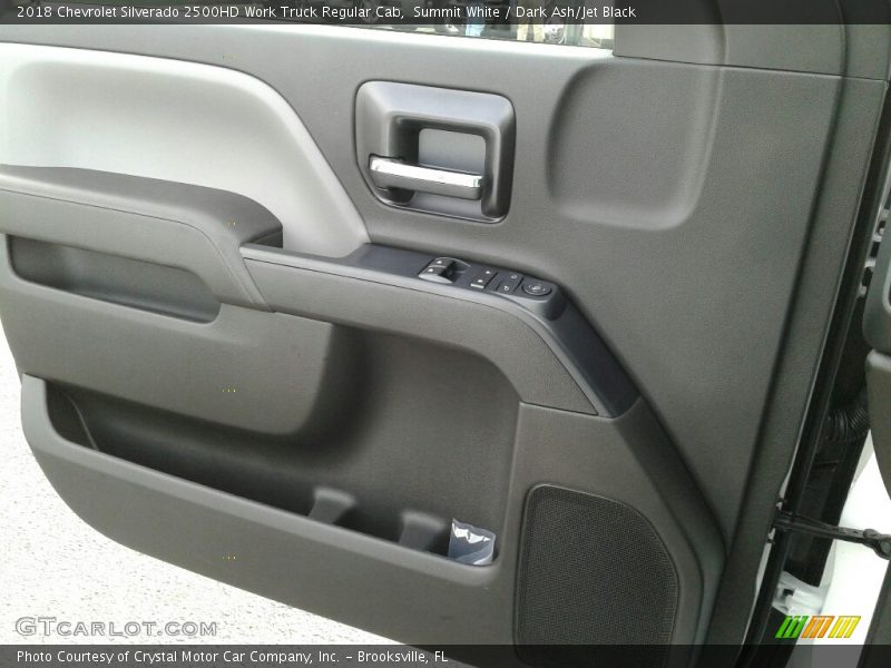 Summit White / Dark Ash/Jet Black 2018 Chevrolet Silverado 2500HD Work Truck Regular Cab