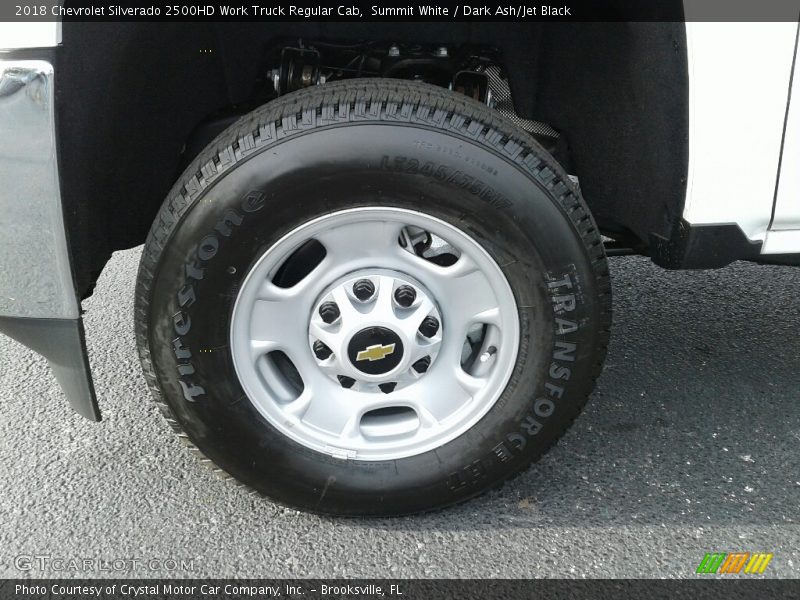 Summit White / Dark Ash/Jet Black 2018 Chevrolet Silverado 2500HD Work Truck Regular Cab