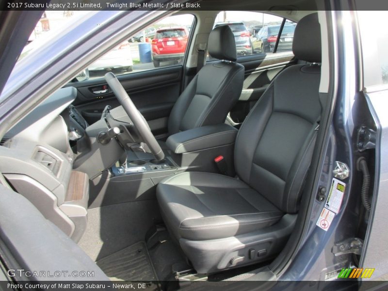 Twilight Blue Metallic / Slate Black 2017 Subaru Legacy 2.5i Limited