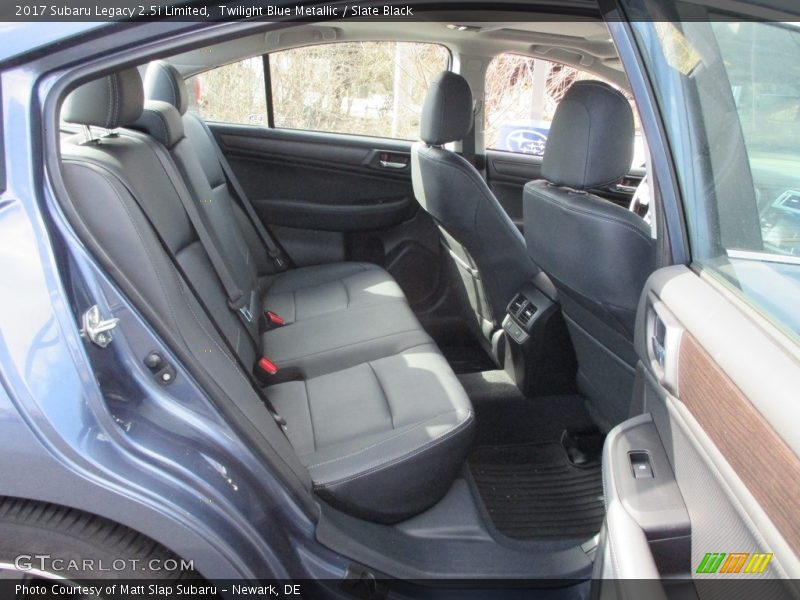 Twilight Blue Metallic / Slate Black 2017 Subaru Legacy 2.5i Limited