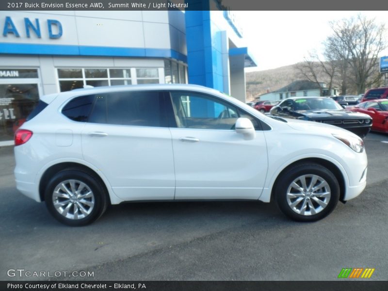 Summit White / Light Neutral 2017 Buick Envision Essence AWD