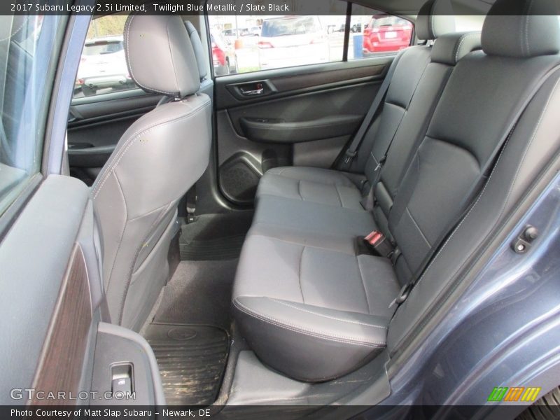 Twilight Blue Metallic / Slate Black 2017 Subaru Legacy 2.5i Limited
