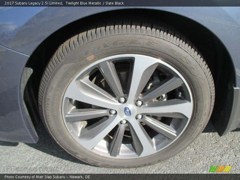 Twilight Blue Metallic / Slate Black 2017 Subaru Legacy 2.5i Limited