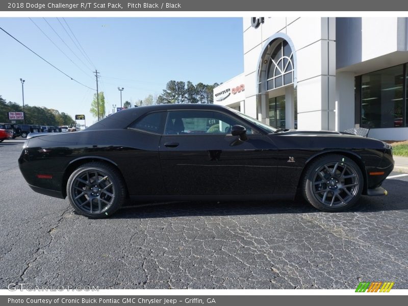 Pitch Black / Black 2018 Dodge Challenger R/T Scat Pack