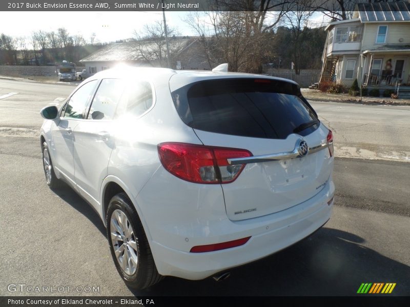Summit White / Light Neutral 2017 Buick Envision Essence AWD
