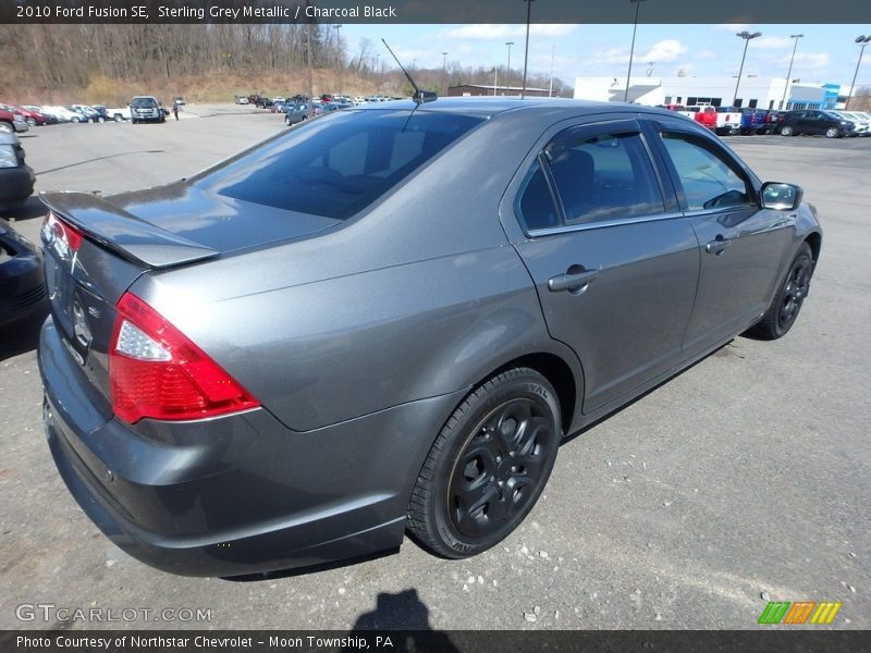 Sterling Grey Metallic / Charcoal Black 2010 Ford Fusion SE