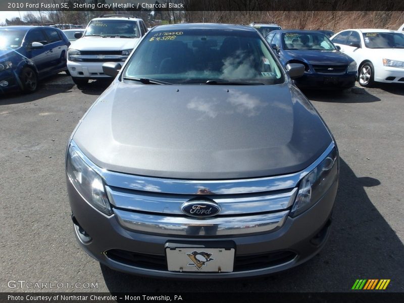 Sterling Grey Metallic / Charcoal Black 2010 Ford Fusion SE