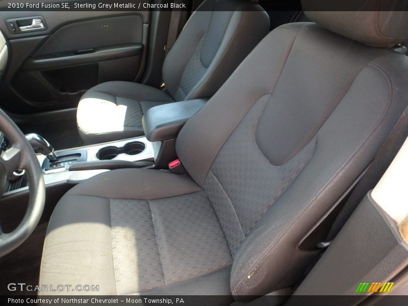 Sterling Grey Metallic / Charcoal Black 2010 Ford Fusion SE