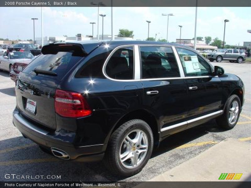 Black / Black 2008 Porsche Cayenne S