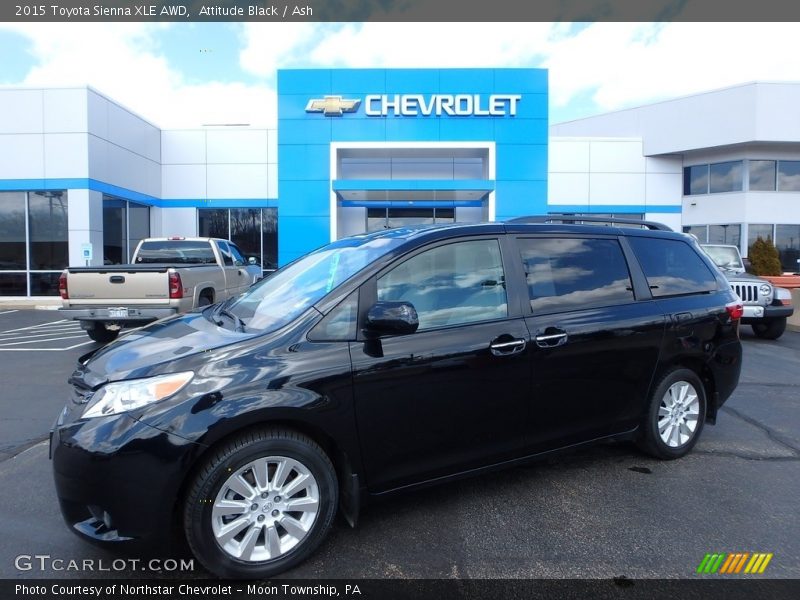 Attitude Black / Ash 2015 Toyota Sienna XLE AWD