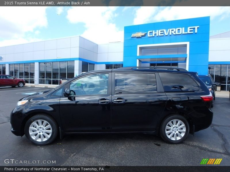 Attitude Black / Ash 2015 Toyota Sienna XLE AWD