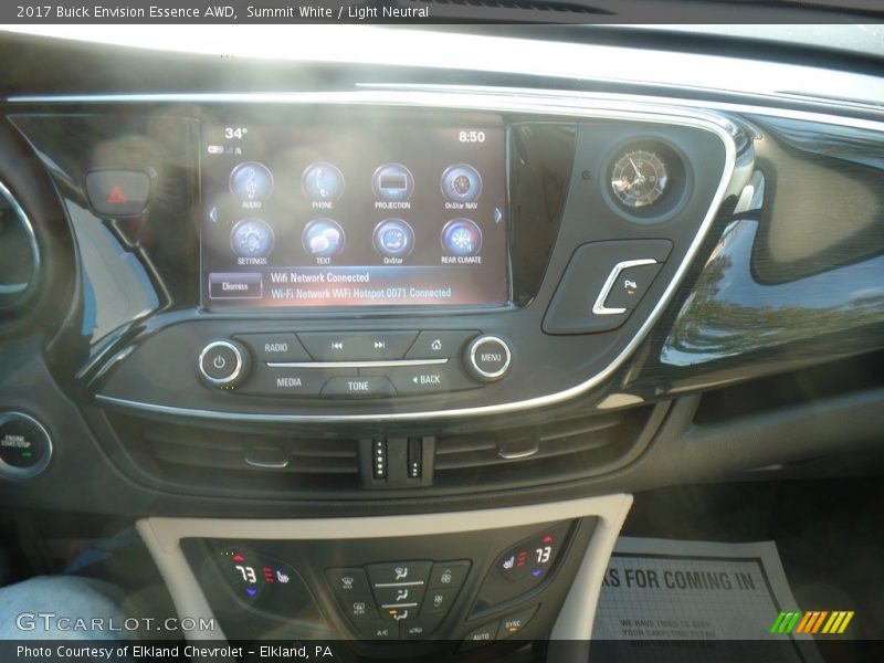 Summit White / Light Neutral 2017 Buick Envision Essence AWD
