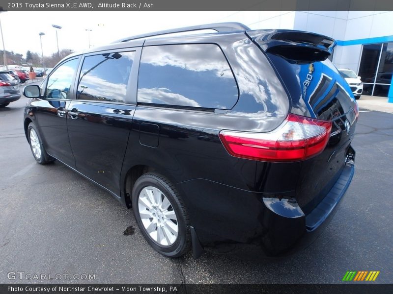 Attitude Black / Ash 2015 Toyota Sienna XLE AWD