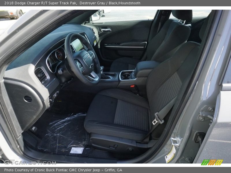 Destroyer Gray / Black/Houndstooth 2018 Dodge Charger R/T Super Track Pak