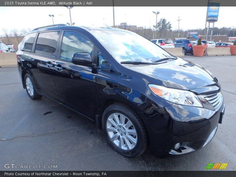Attitude Black / Ash 2015 Toyota Sienna XLE AWD