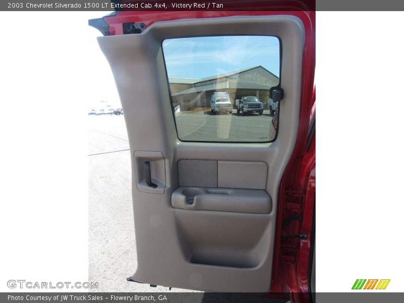 Victory Red / Tan 2003 Chevrolet Silverado 1500 LT Extended Cab 4x4