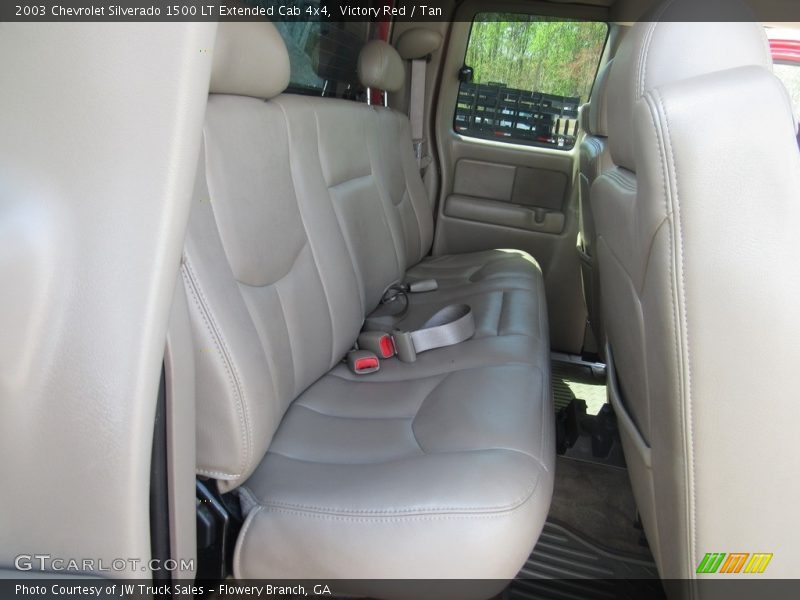 Victory Red / Tan 2003 Chevrolet Silverado 1500 LT Extended Cab 4x4