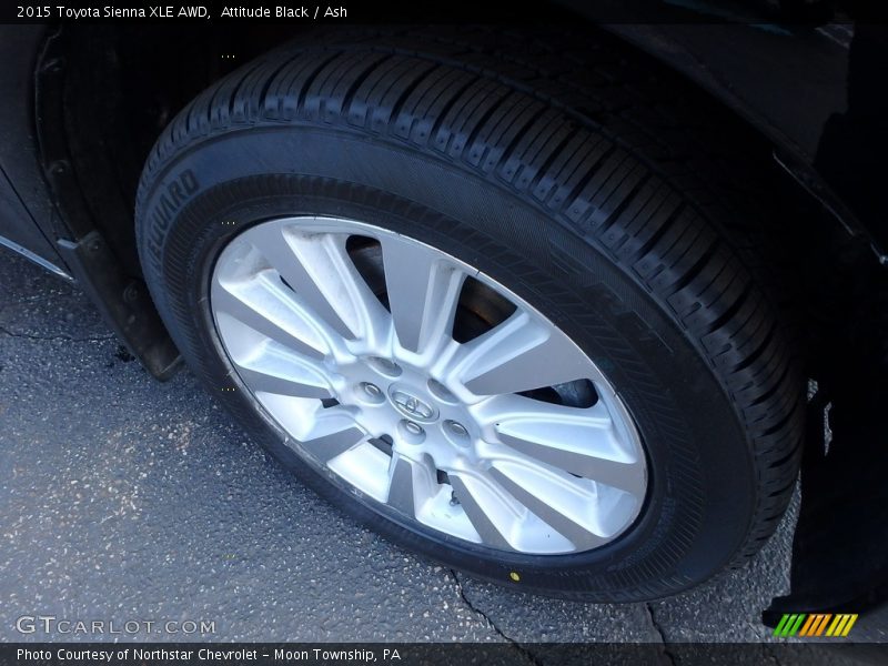 Attitude Black / Ash 2015 Toyota Sienna XLE AWD