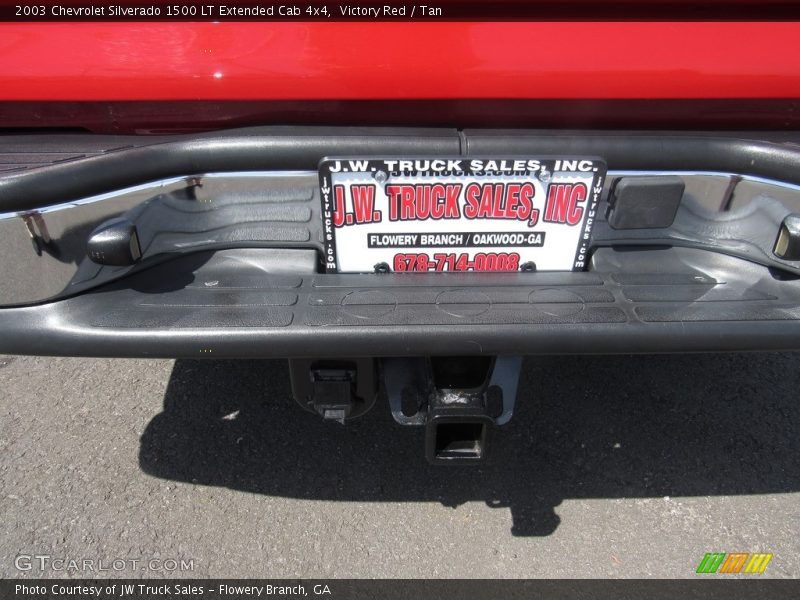 Victory Red / Tan 2003 Chevrolet Silverado 1500 LT Extended Cab 4x4