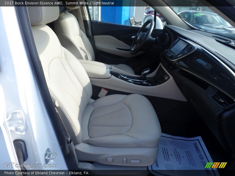 Summit White / Light Neutral 2017 Buick Envision Essence AWD