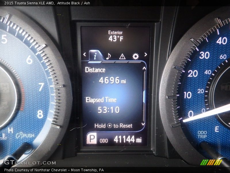 Attitude Black / Ash 2015 Toyota Sienna XLE AWD