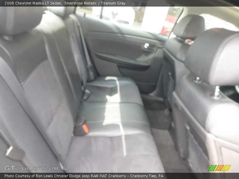 Silverstone Metallic / Titanium Gray 2008 Chevrolet Malibu LT Sedan