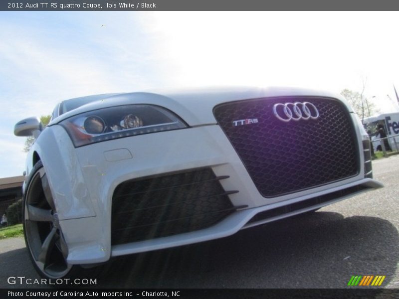Ibis White / Black 2012 Audi TT RS quattro Coupe