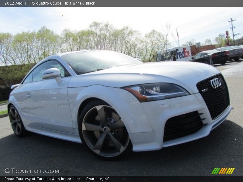 Ibis White / Black 2012 Audi TT RS quattro Coupe