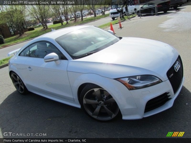 Front 3/4 View of 2012 TT RS quattro Coupe