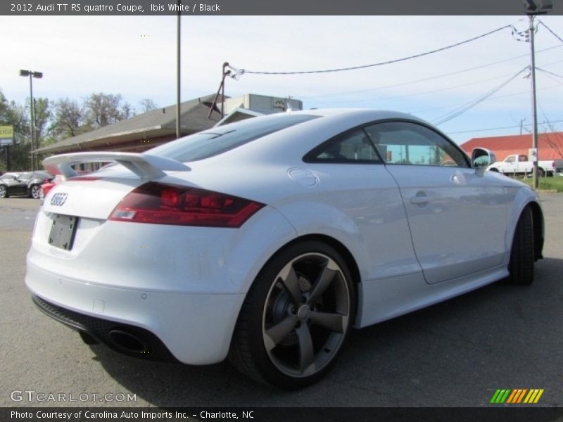 Ibis White / Black 2012 Audi TT RS quattro Coupe