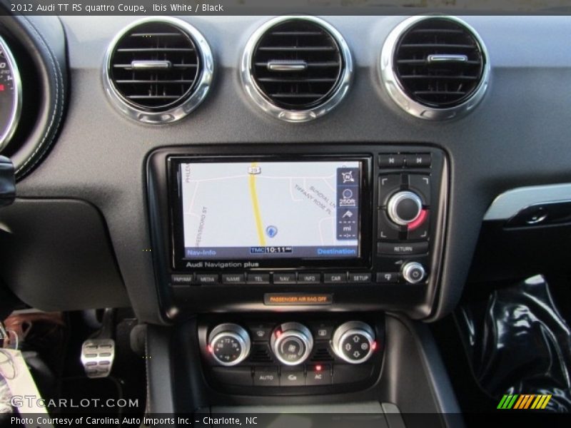 Ibis White / Black 2012 Audi TT RS quattro Coupe