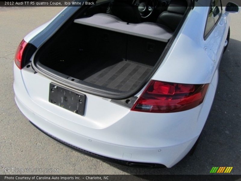 Ibis White / Black 2012 Audi TT RS quattro Coupe