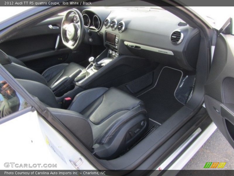 Ibis White / Black 2012 Audi TT RS quattro Coupe