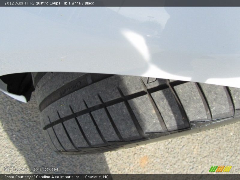 Ibis White / Black 2012 Audi TT RS quattro Coupe