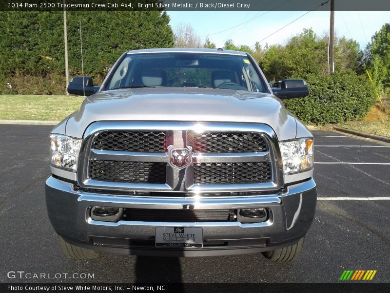 Bright Silver Metallic / Black/Diesel Gray 2014 Ram 2500 Tradesman Crew Cab 4x4