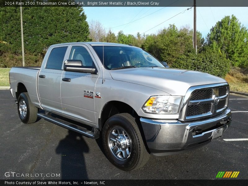 Bright Silver Metallic / Black/Diesel Gray 2014 Ram 2500 Tradesman Crew Cab 4x4