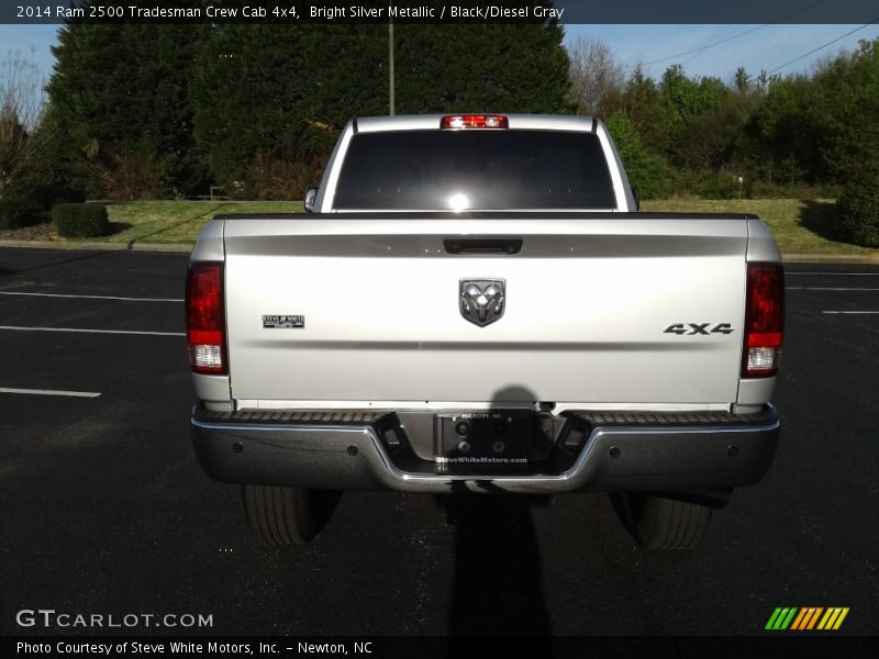 Bright Silver Metallic / Black/Diesel Gray 2014 Ram 2500 Tradesman Crew Cab 4x4