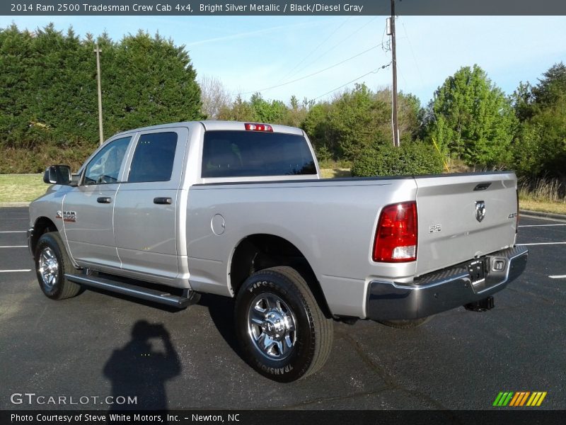 Bright Silver Metallic / Black/Diesel Gray 2014 Ram 2500 Tradesman Crew Cab 4x4