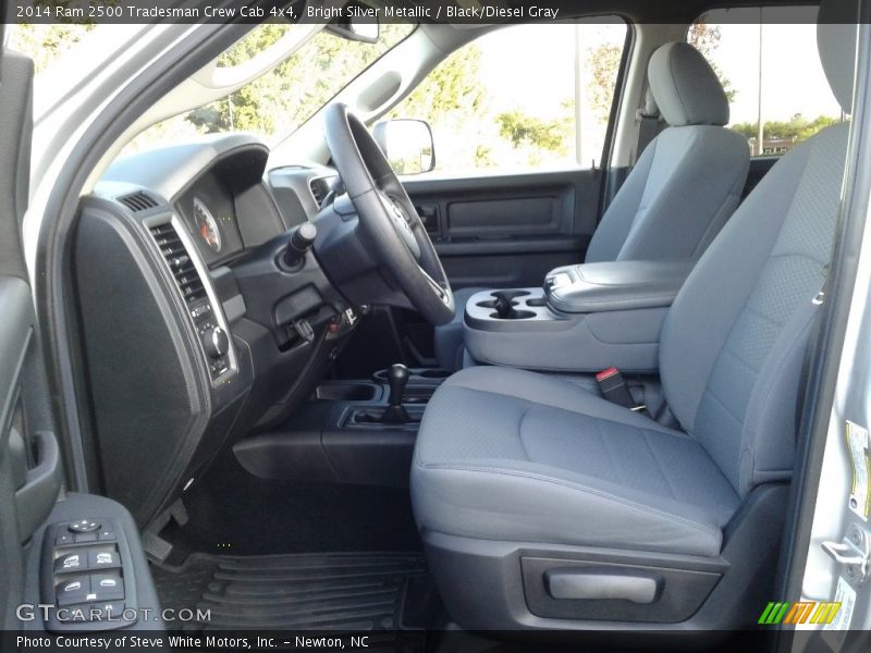 Bright Silver Metallic / Black/Diesel Gray 2014 Ram 2500 Tradesman Crew Cab 4x4