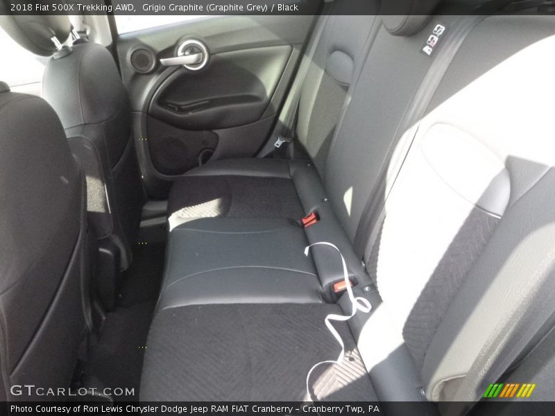 Rear Seat of 2018 500X Trekking AWD