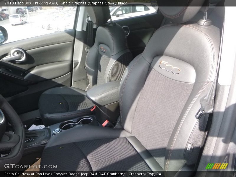 Front Seat of 2018 500X Trekking AWD