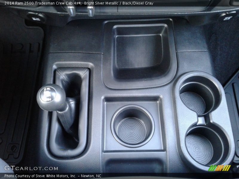 Bright Silver Metallic / Black/Diesel Gray 2014 Ram 2500 Tradesman Crew Cab 4x4