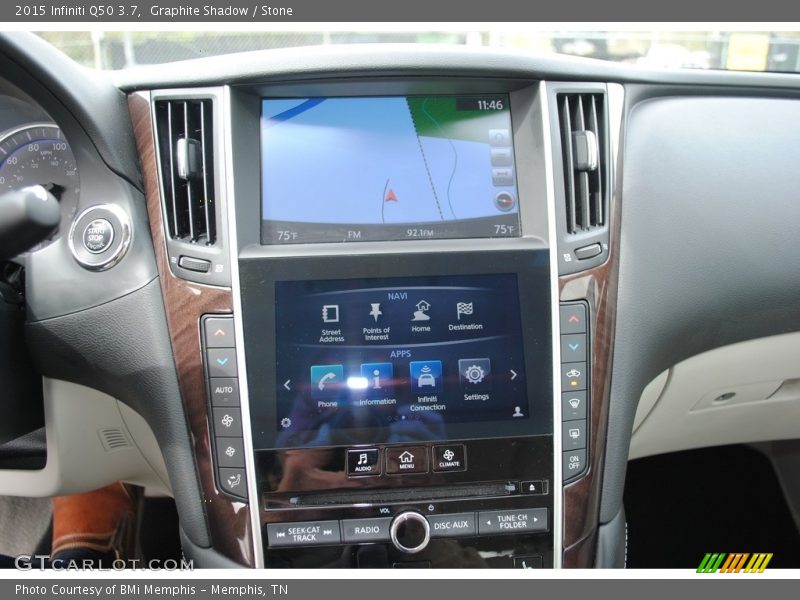 Graphite Shadow / Stone 2015 Infiniti Q50 3.7