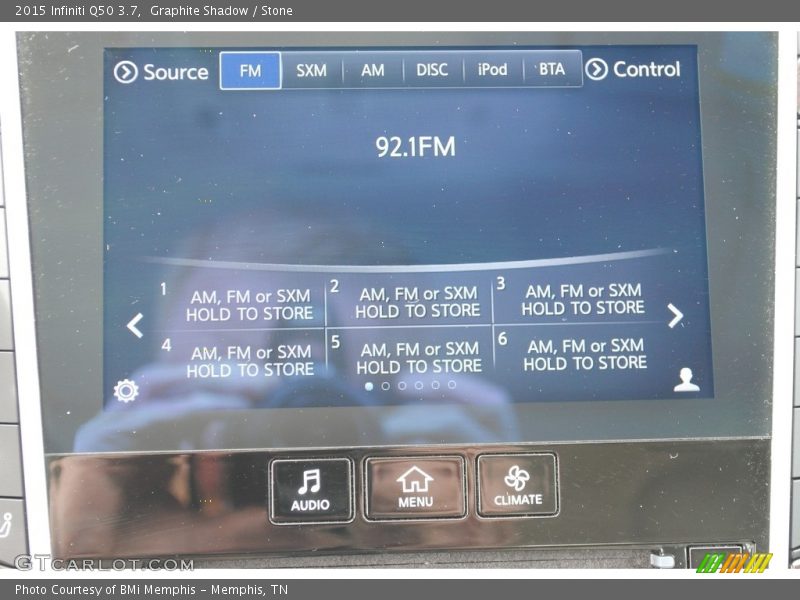 Graphite Shadow / Stone 2015 Infiniti Q50 3.7