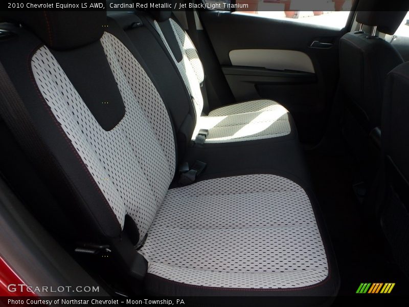 Cardinal Red Metallic / Jet Black/Light Titanium 2010 Chevrolet Equinox LS AWD