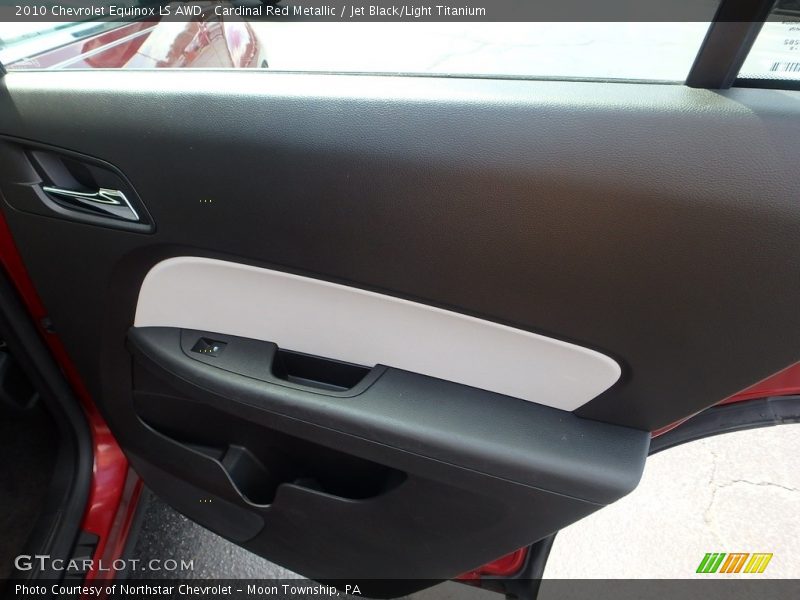 Cardinal Red Metallic / Jet Black/Light Titanium 2010 Chevrolet Equinox LS AWD